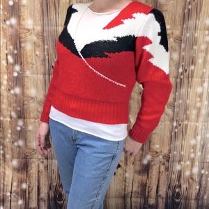 Vintage V neck Sweater